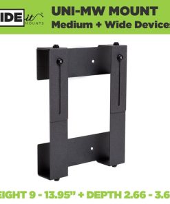 HIDEit Uni-MW Wall Mount - showing wall mount alone with no device.