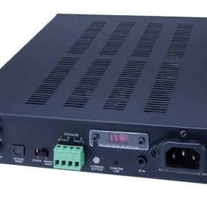 Beale Street 50W 2 Channel Amplifier (BA251) - shown from the back at an angle showing connections