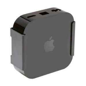 HIDEit Apple TV 4K 3rd Generation Wall Mount - showing wall mount with apple TV unit in place.