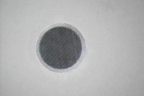 Installed cable access mesh plates for use with cavity master tool