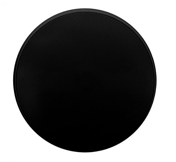 WP6V-BSC Beale Street Ceiling Speaker in black - view from below showing the grill