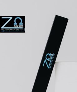 Zero Ohm unit artistically placed against white background with Zero-Ohm Logo