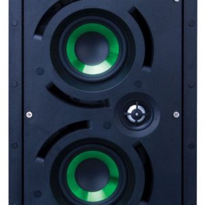 Beale Street Dual 4″ LCR 2-Way In-Wall Speaker IWLCR4-MB - shown from the front