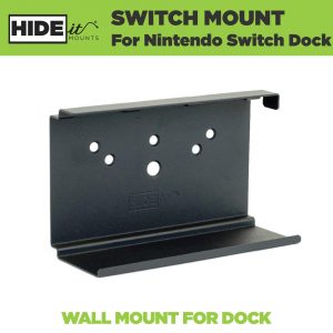 HIDEit Nintendo Switch Wall Mount - showing the mount with no console included.