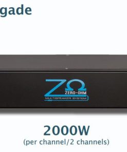 Zero-ohm systems 2000W per channel / 2 channels