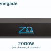 Zero-ohm systems 2000W per channel / 4 channels