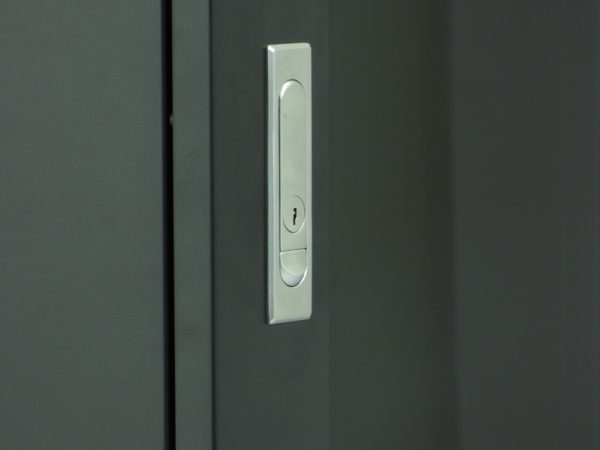 All-rack floor standing cabinet door lock.