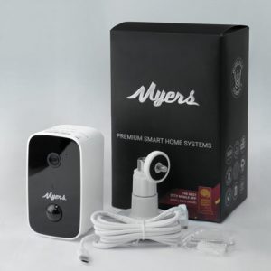 Partizan Battery 2.0MP Wire-Free IP Camera (MBC-Cubic) unit shown with packaging