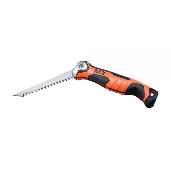 KLEIN TOOLS Folding Jab Saw / Pad Saw - showning with blade being folded