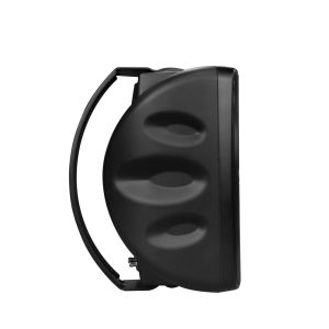 Audimaxim BC-106 commercial wallmounted speaker - side view showing speaker mounts attached to back of the speaker