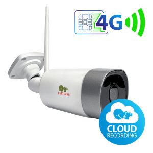 Partizan 3.0MP IP Camera (Cloud Bullet FullHD IPO-2SP 4G 2.0) - showing unit and text 'Cloud Recording' and including a 4G logo.